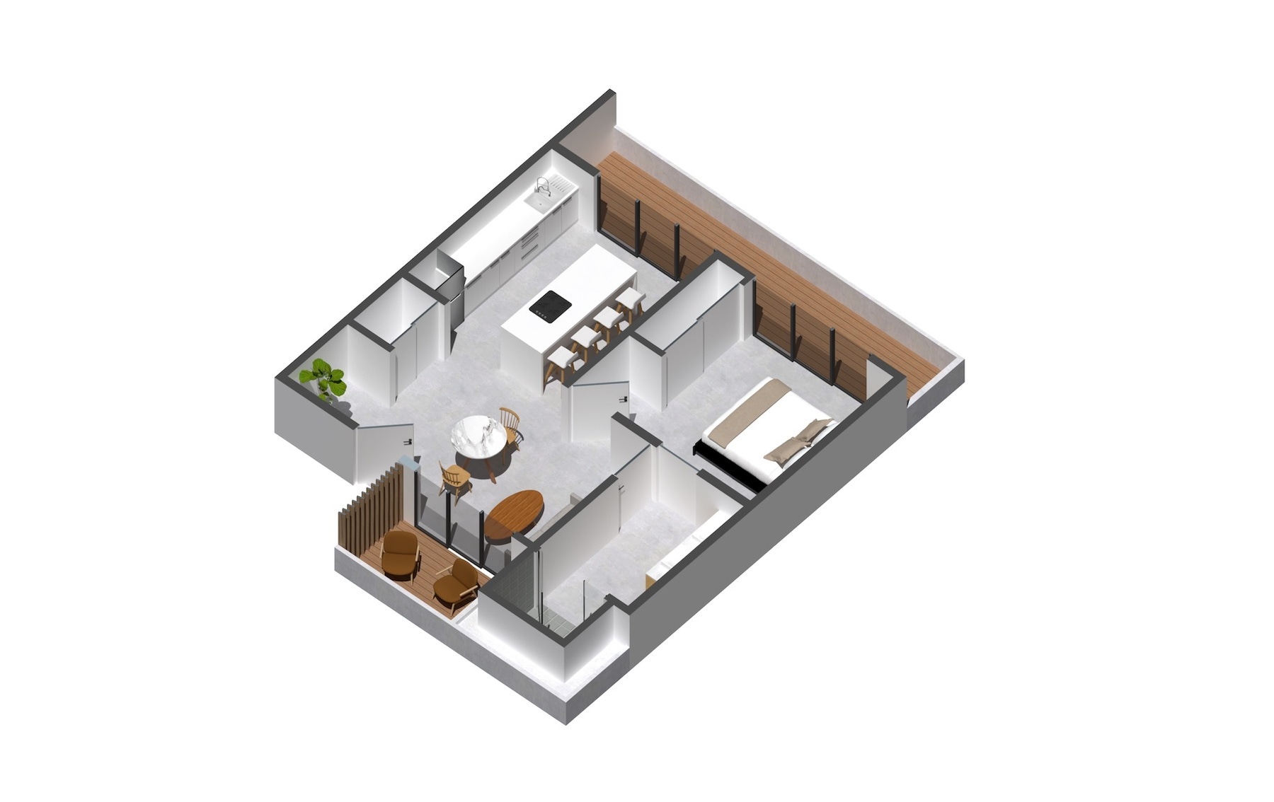 Sold Beautiful New Condo One Bedroom, Santa Teresa, Puntarenas, Costa